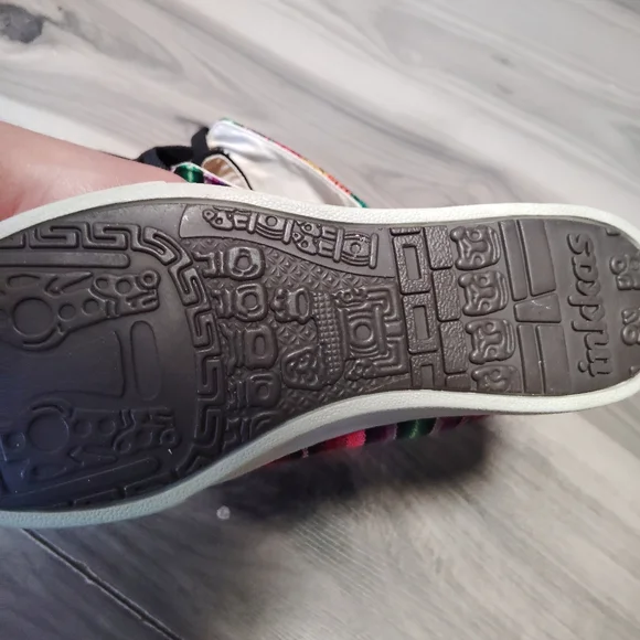 inkkas Aztec storm high top canvas sneakers unisex - Picture 5 of 6